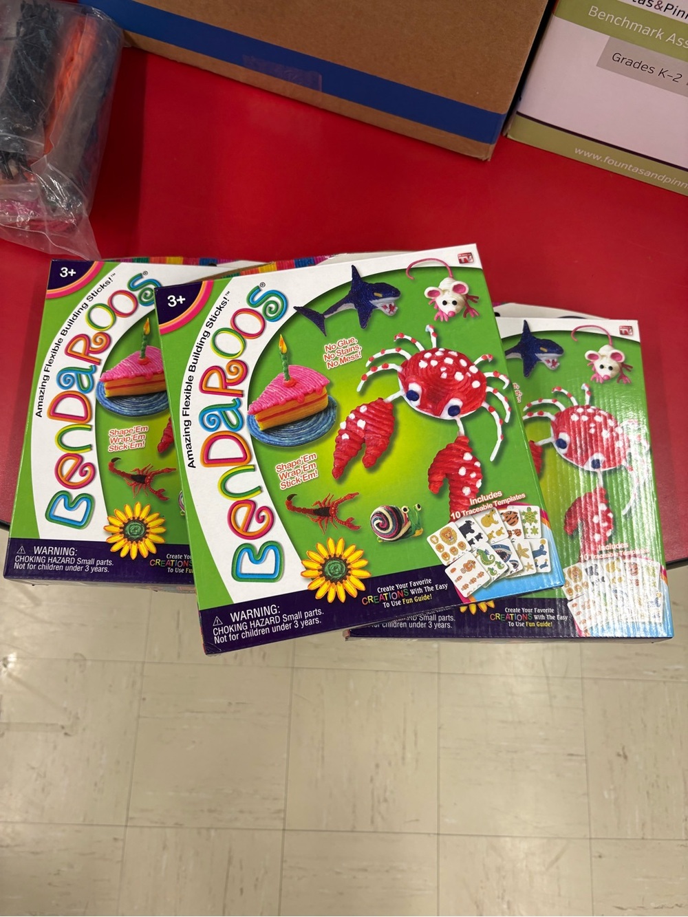 Bendaroos Wikki Sticks 500 Pieces Each